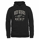 Men's Detroit Red Wings Black Camo Stack Pullover Hoodie,baseball caps,new era cap wholesale,wholesale hats